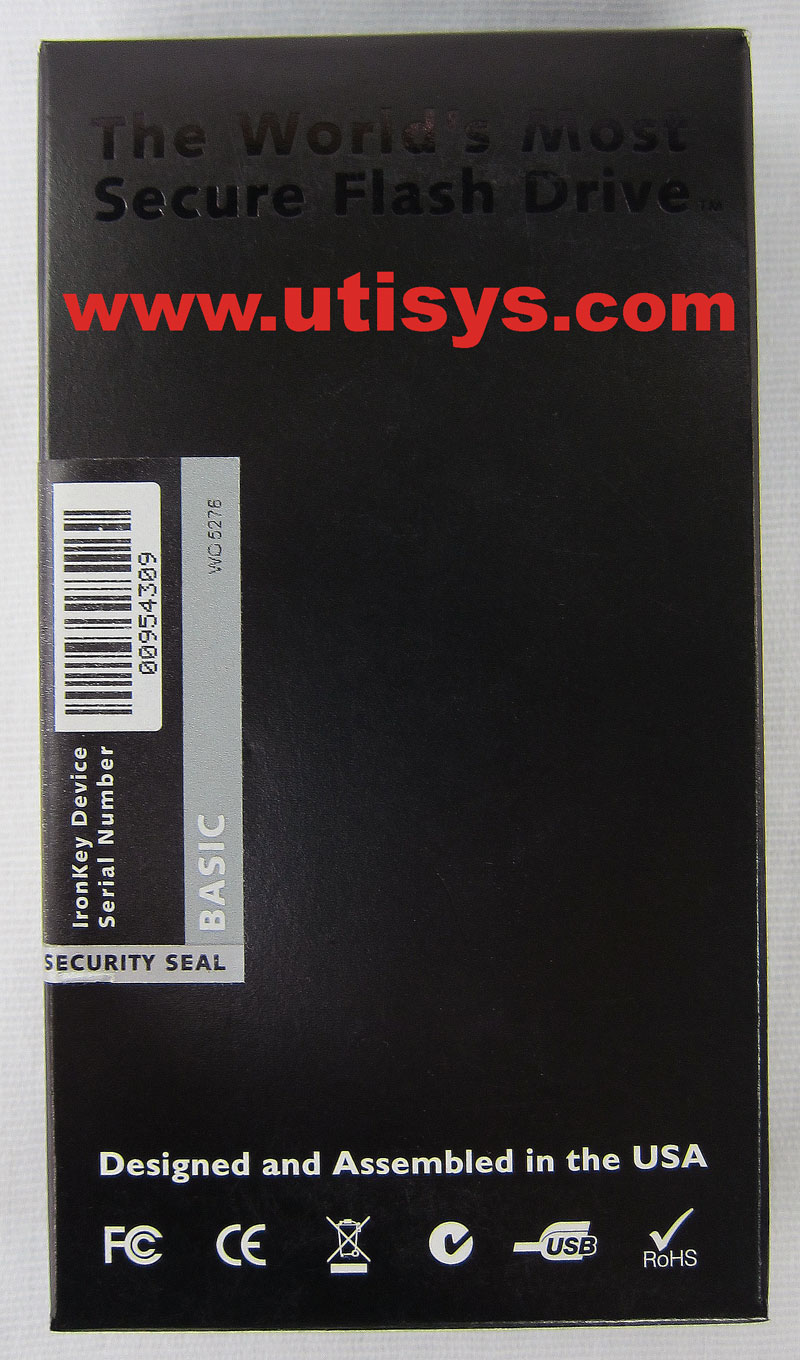 8GB IronKey Basic D200 D2-D200-S08-3FIPS