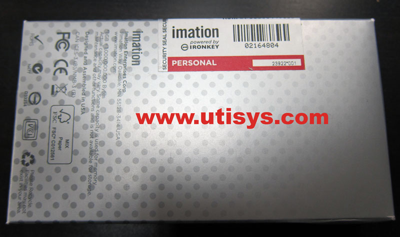 64GB Ironkey Imation Personal D250 SKU D2-D250-B64-2FIPS