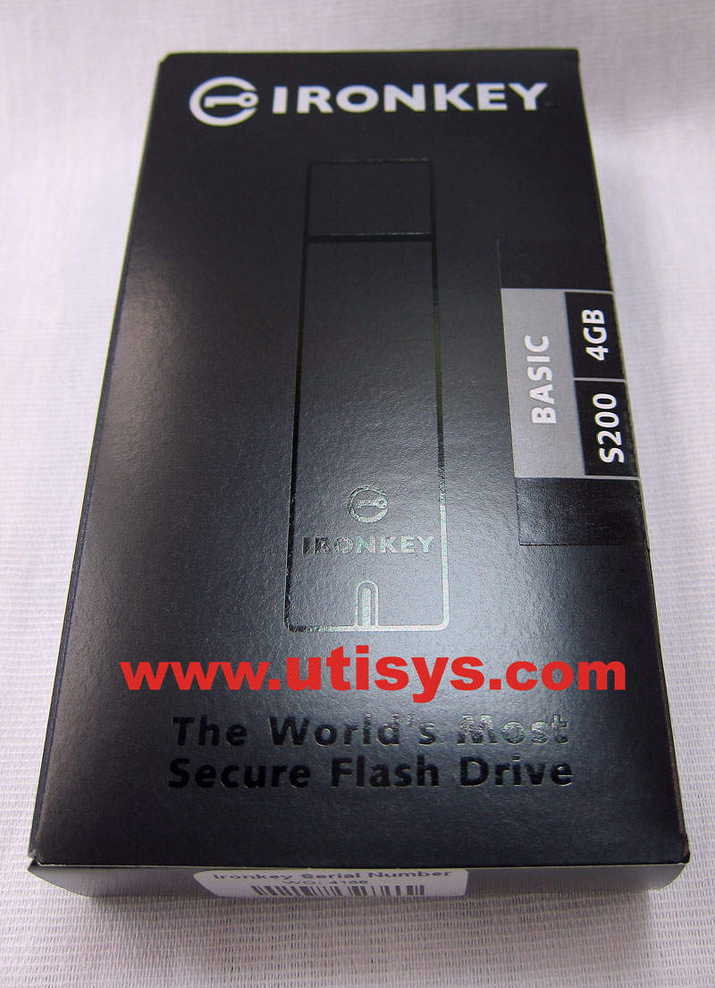 4GB IronKey Basic S200 SKU D2-S200-S04-3FIPS
