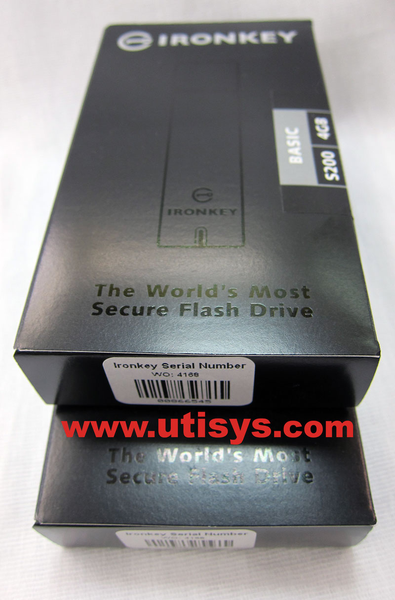 4GB IronKey Basic S200 SKU D2-S200-S04-3FIPS