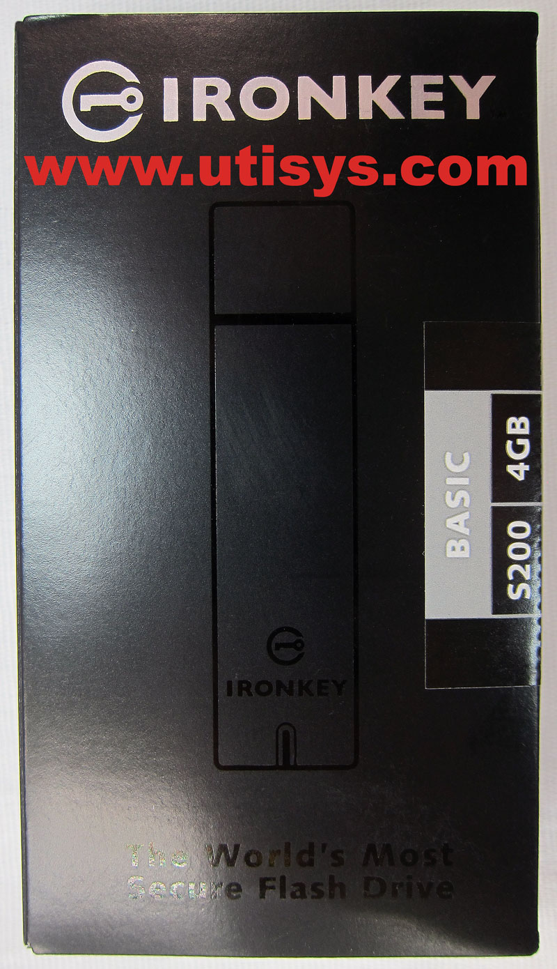 4GB IronKey Basic S200 SKU D2-S200-S04-3FIPS