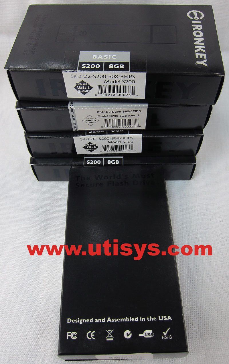 8GB IronKey Basic S200 D2-S200-S08-3FIPS