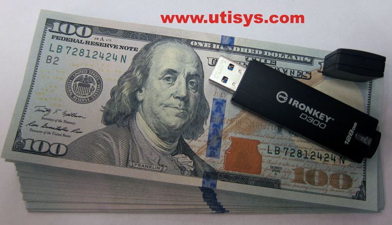 32GB IronKey D200 Personal   USB  